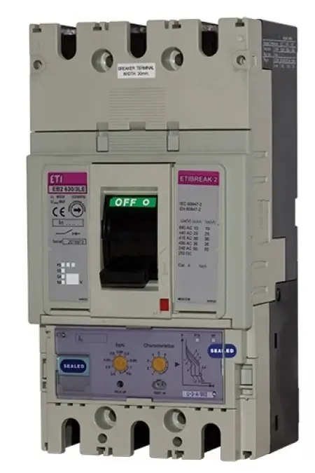 Tylko dziś Wyłącznik kompaktowy 3P 400A 50kA /wyzwalacz elektroniczny/ EB2 400/3E 004671112