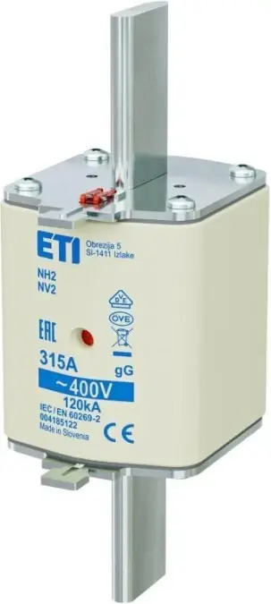 Wkładka bezpiecznikowa NH2 315A gG 400V 004185122 /3szt./ Zamów teraz