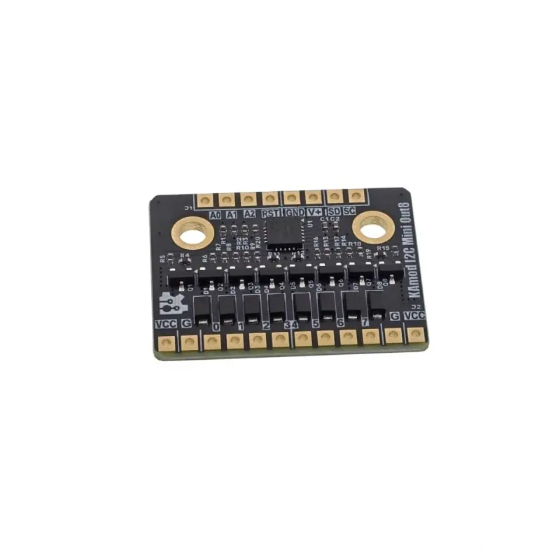 Zniżka KAmod I2C-Mini Out8 - Expander 8 wyjść małej mocy sterowanych przez I2C z układem MCP23008